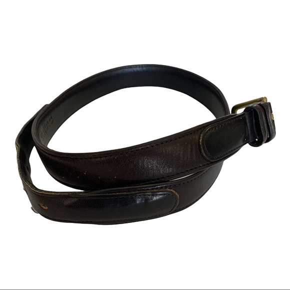 Coach Other - Mens dark brown coach leather belt